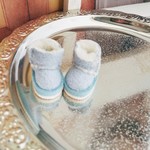 Fairymoonモコモコブーツ♥水色 オビツ11ミニスウィーツドール 