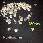 シルバーピアスキャッチたっぷり450個♡ c04