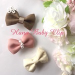 ベビーヘアクリップ♡３本セット＜HS>