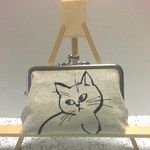 親子がま口財布