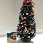 hand made ミニチュア ドールハウス クリスマスツリー