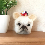 【再販】フレンチブルドッグぽんぽん チャーム