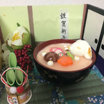 スヌーピー 餅お雑煮風正月飾り