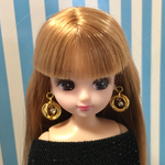 リカちゃん キラキラピアス