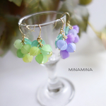 秋のぶどう🍇ピアス