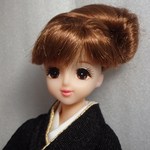 ジェニー　着物　黒・無地