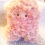 ふわふわ羊のピンクムートンちゃん