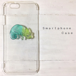 スマホケース    カメレオン 