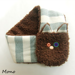 sale！ kids ねこ顔マフラー