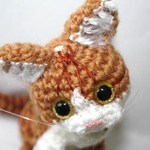 ペットをストラップに！　(作品ねこ）