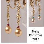 クリスマス☆オーナメントのイヤリング