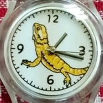 フトアゴヒゲトカゲ 腕時計