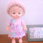 ピンクリボンワンピース メルちゃん 服