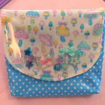 ラミネート動くパーツの移動ポケット