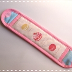 水筒肩紐カバー☆マカロン柄