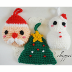『SALE』アクリルたわし☆クリスマス☆