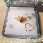 天使の雫リング ☆赤☆
