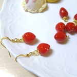 新作＊プチイチゴなピアス＊イヤリング
