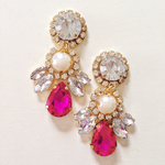 ラストno1533/パールビジューピアス