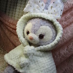 ＜試作品＞ステラルー（Sサイズ）コスチューム＊ふんわりボアポンチョ＊ホワイト