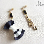 [再販*] Bon apetit !* モノクロファルファッレの召しませピアス