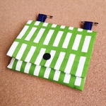 【値下げ】クリップ付き！！北欧柄☆移動ポケット