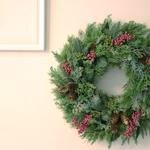 *再販*Christmas Wreath PinkPepper 40　クリスマスリース　ピンクペッパー