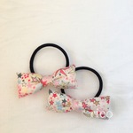 新作！！リバティminiリボンのヘアゴム