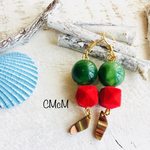 handmade ピアス 小さなキャンディ
