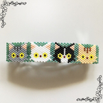 🐈4匹の猫 バレッタ