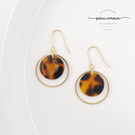 シンプルべっ甲ピアス／イヤリング   (52