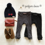 New color登場♡【70size】アラン風ニットレギンス