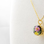 【11月限定】菊：リバーシブルペンダント