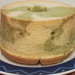☆優しく香る ♪抹茶マーブルのシフォンケーキ☆