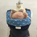 抱っこ紐 よだれカバー＆ネックカバー セット リボン柄