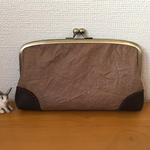 ふっくらマチ付き本革親子がま長財布
