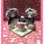 雪だるまとモールベア
