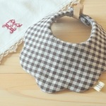 2way♪花びら❁ふわふわやわらかスタイ♪調整可♪チェック