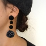 ミックスボンボンピアス★