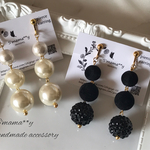 再販❇️大ぶり ポンポンピアス風 ピアス/イヤリング