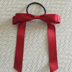 【再販】揺れる♫ダブルおリボン レッド