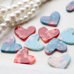 【お得♡】ハートのべっ甲パーツ お任せ10個セット