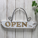 流木使用のOPEN&CLOSED両面看板