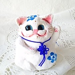 招き猫さん「青」
