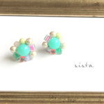 ポップ♡ピアス♡金属アレルギー対応