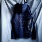 手描き　演奏者の水星パーカー　men's