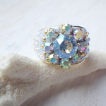 ⭐︎受注製作⭐︎Ocean Flower Deco Ring 