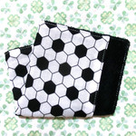 ハンカチ 20×20 サッカーボール ダブルガーゼタオル 1520
