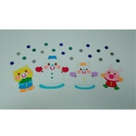 【送料込】壁面　かわいい雪だるま⛄