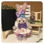 ファー襟スカート＊マカロンお菓子柄＊ステラルー